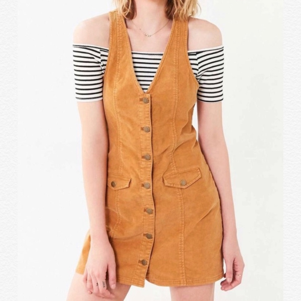 Cooperative by Urban Outfitters Corduroy overall dress